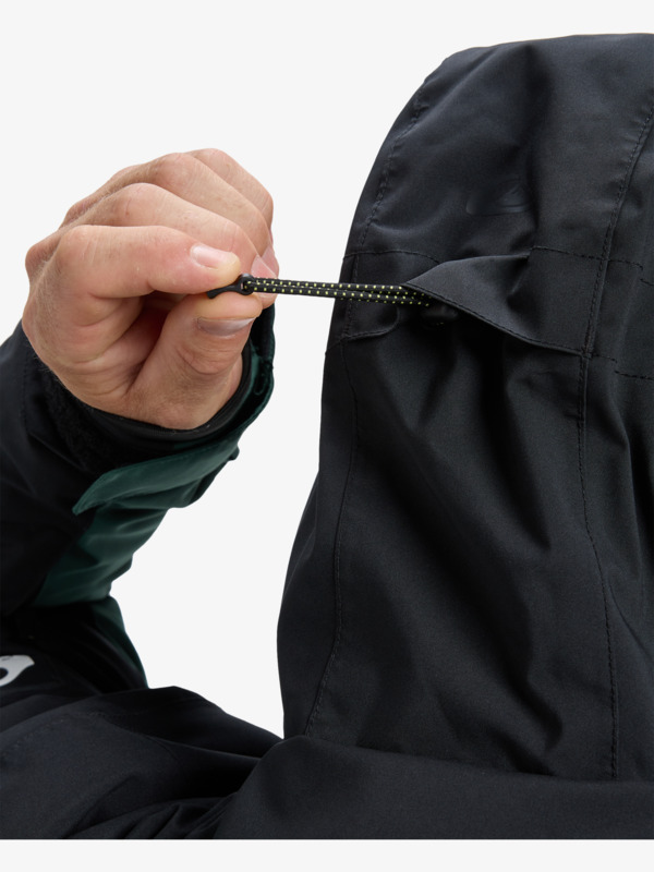 quiksilver, Sycamore Block 20K - Technical Snow Jacket for Men, TRUE BLACK (kvj0) Sycamore Block 20K - Technical Snow Jacket for Men  EQYTJ03503