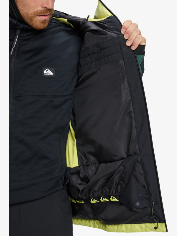 quiksilver, Sycamore Block 20K - Technical Snow Jacket for Men, TRUE BLACK (kvj0) Sycamore Block 20K - Technical Snow Jacket for Men  EQYTJ03503