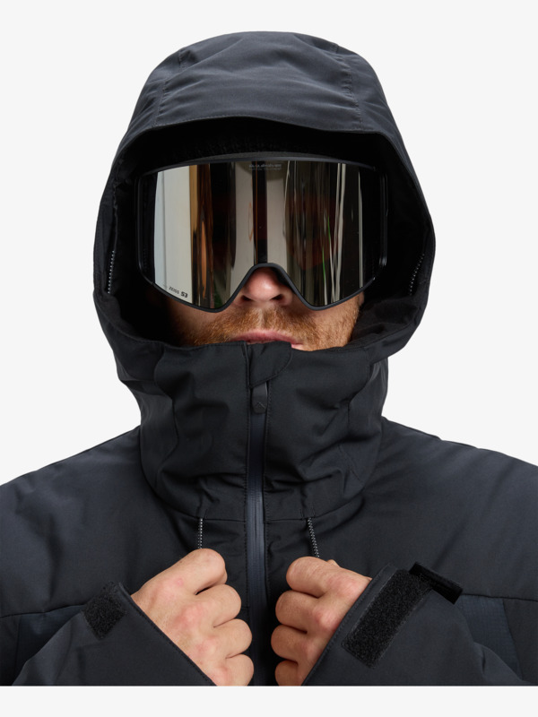 quiksilver, The Edge - Chaqueta técnica snow para hombre, TRUE BLACK (kvj0) The Edge - Technical Snow Jacket for Men  EQYTJ03504