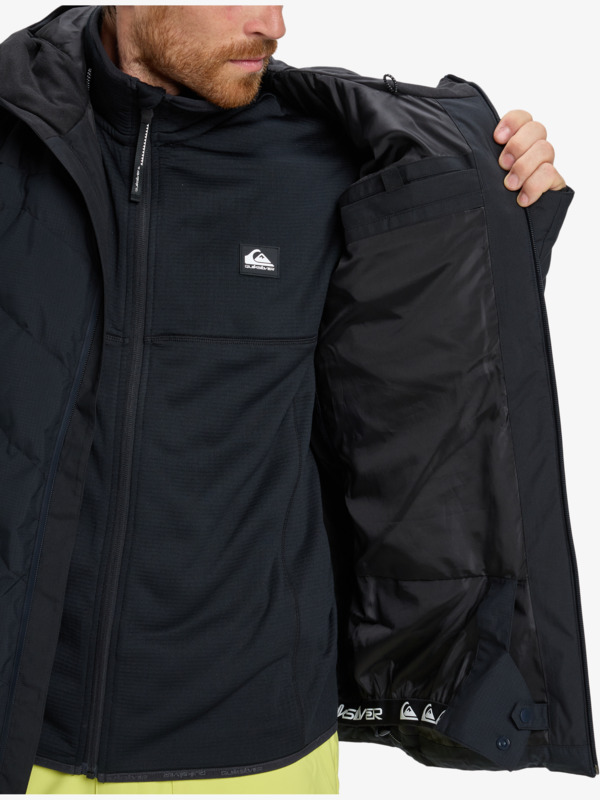 quiksilver, The Edge - Chaqueta técnica snow para hombre, TRUE BLACK (kvj0) The Edge - Technical Snow Jacket for Men  EQYTJ03504