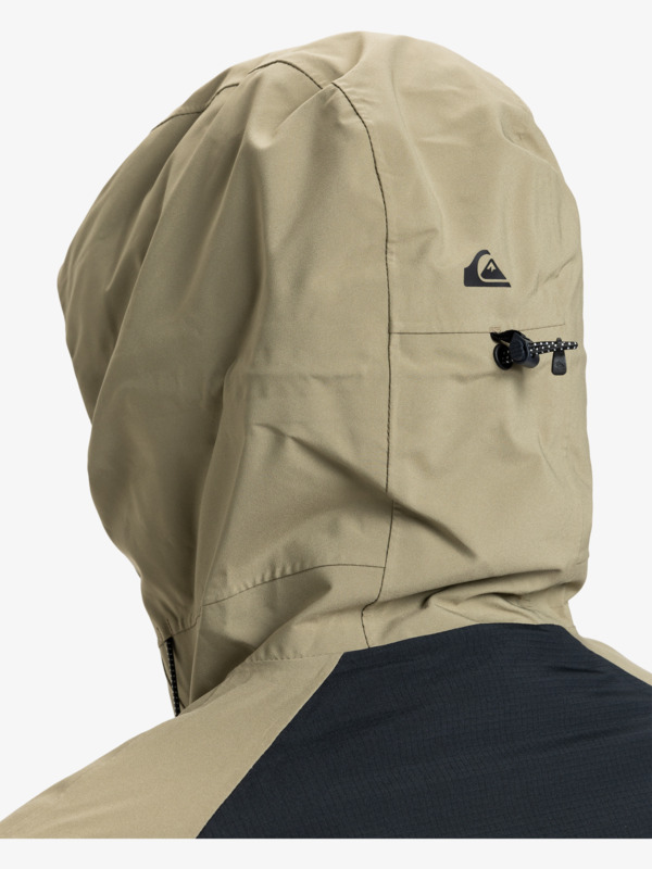 quiksilver, Ultralight Stretch 20K - Chaqueta técnica snow para hombre, FALLEN ROCK (tzc0) Ultralight Stretch 20K - Technical Snow Jacket for Men  EQYTJ03515
