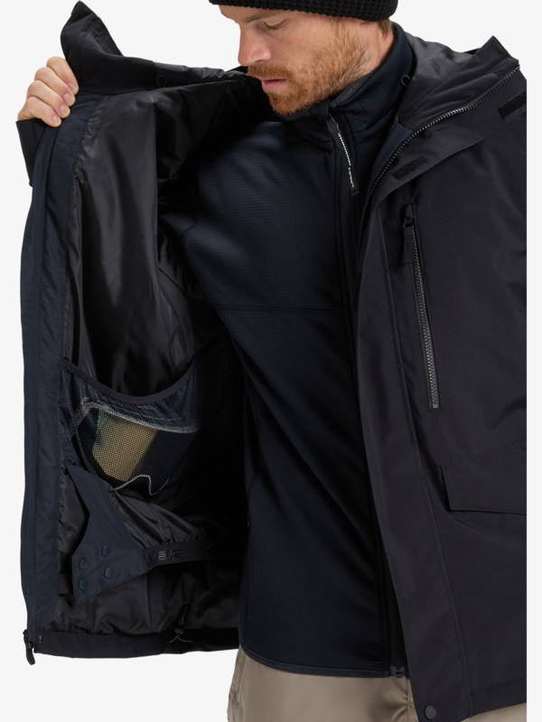Mission Solid - Technical Snow Jacket for Men  EQYTJ03523