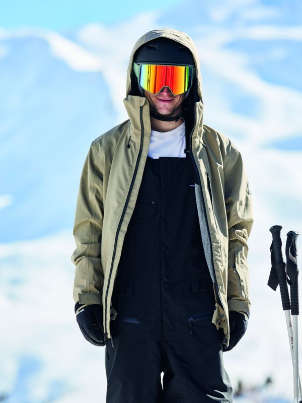 quiksilver, Paramo Stretch 20K - Salopette de snow technique pour Homme, TRUE BLACK (kvj0) Paramo Stretch 20K - Technical Snow Bib for Men  EQYTP03244