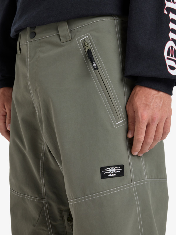 Live Wire - Technical Snow Pants for Men  EQYTP03249