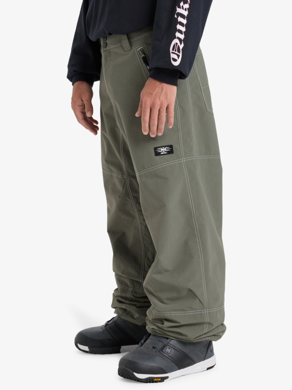 Live Wire - Technical Snow Pants for Men  EQYTP03249