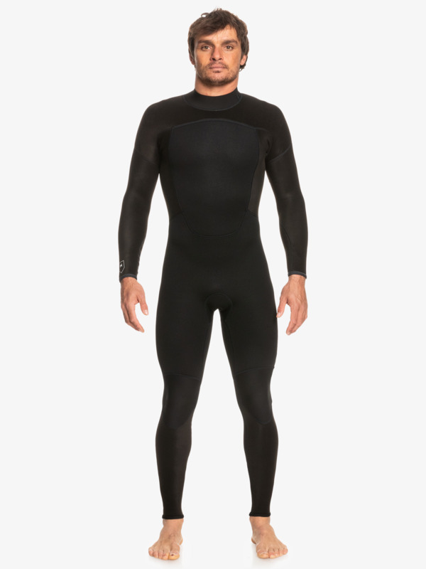 3/2mm Prologue - Men's Black Back Zip Wetsuit | Quiksilver