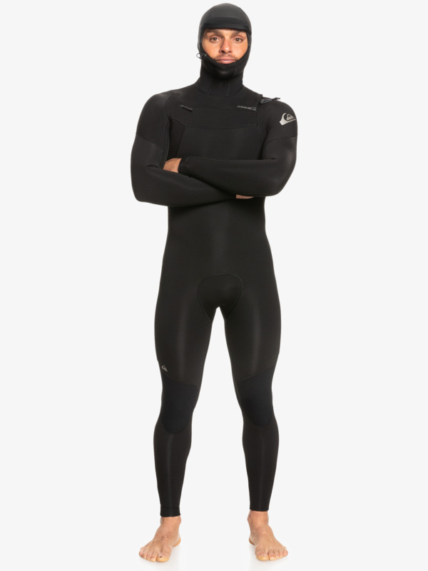 4/3mm Everyday Sessions - Hooded Chest Zip Wetsuit for Men EQYW203033