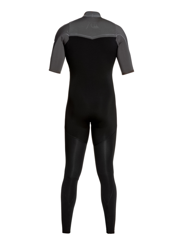 2/2mm Highline Ltd Monochrome - Short Sleeve Chest Zip Springsuit for Men EQYW303010