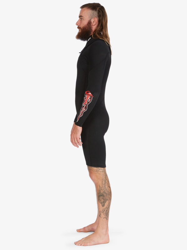2/2mm Highline Ltd - Long Sleeve Chest Zip Springsuit for Men  EQYW403012