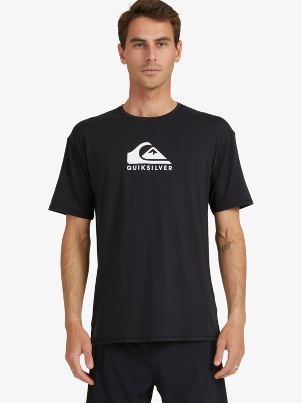 Solid Streak - Short Sleeve UPF 50 Surf T-Shirt for Men  EQYWR03235