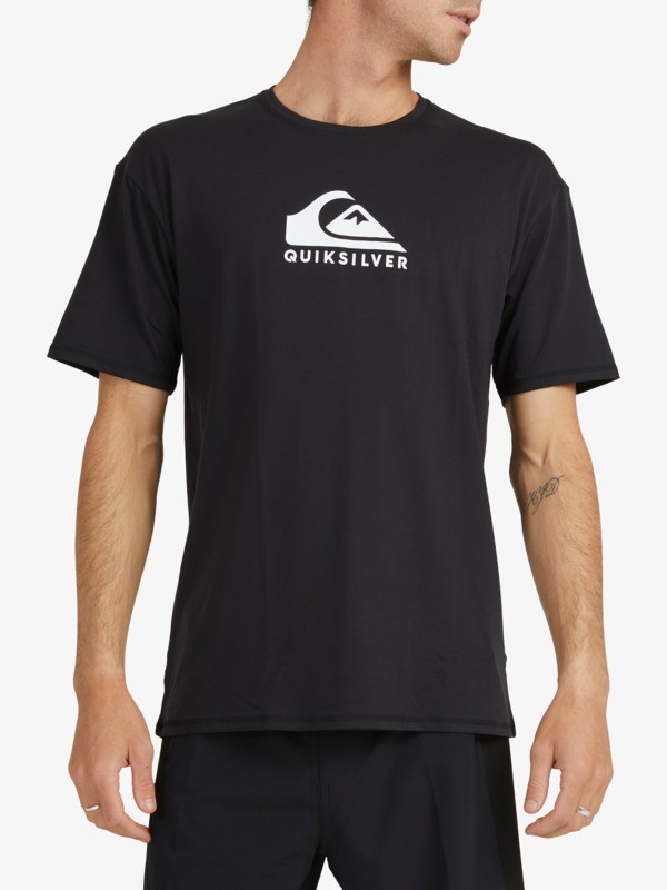 Solid Streak - Short Sleeve UPF 50 Surf T-Shirt for Men  EQYWR03235