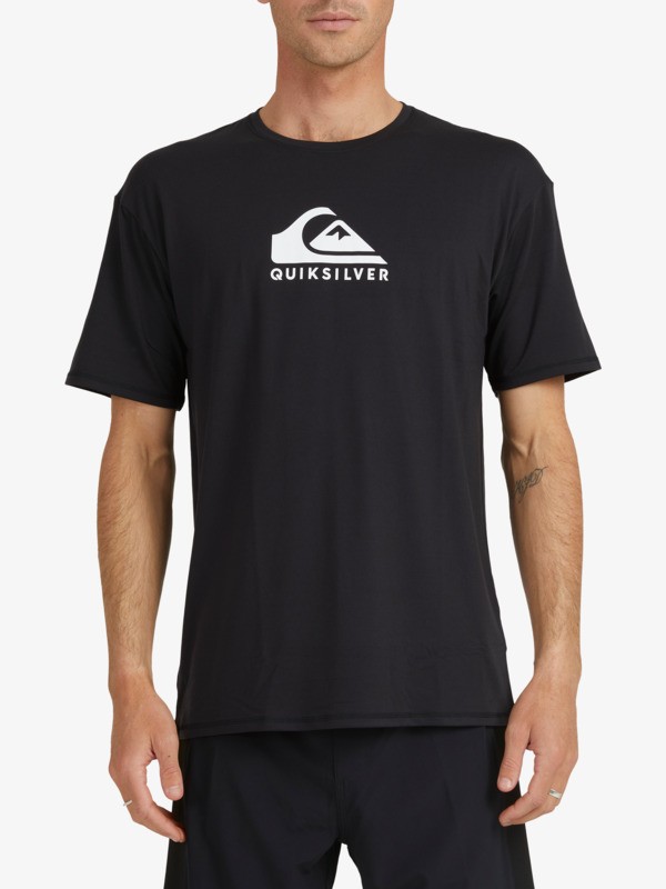 Solid Streak - Short Sleeve UPF 50 Surf T-Shirt for Men  EQYWR03235