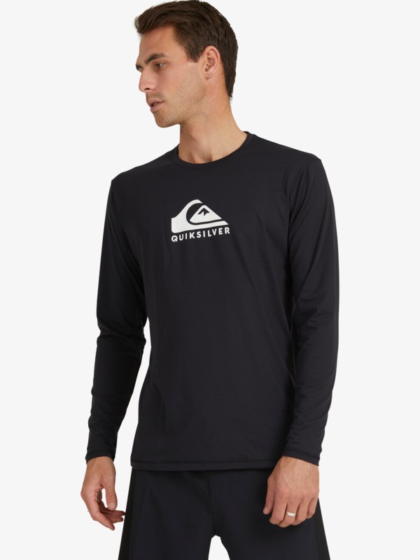 Solid Streak - Long Sleeve UPF 50 Surf T-Shirt for Men EQYWR03247
