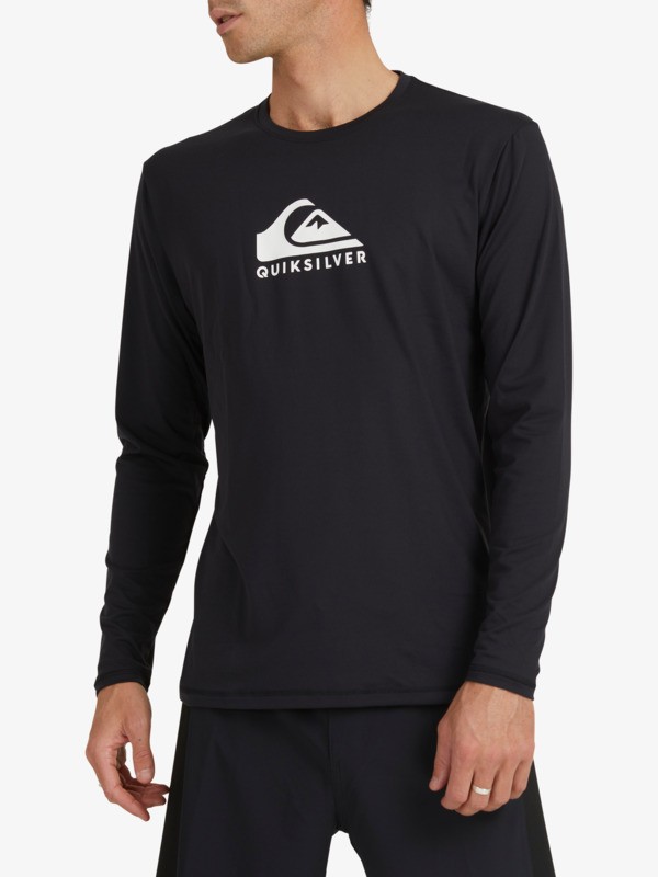 Solid Streak - Long Sleeve UPF 50 Surf T-Shirt for Men EQYWR03247