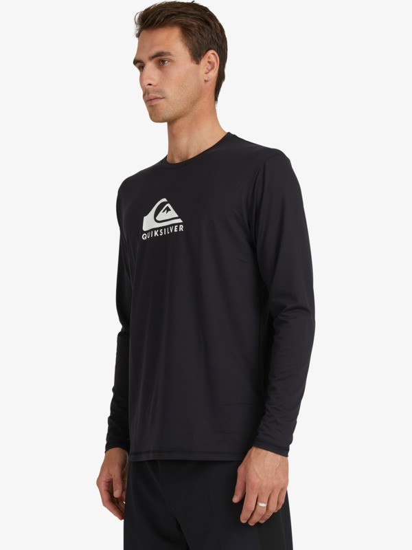 Solid Streak - Long Sleeve UPF 50 Surf T-Shirt for Men EQYWR03247