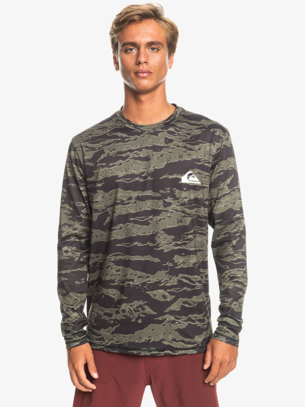 Omni Session - Long Sleeve UPF 50 Surf T-Shirt for Men  EQYWR03349