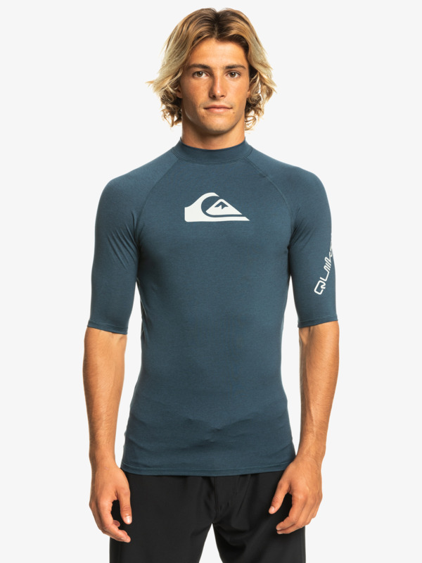 All Time - Short Sleeve UPF 50 Rash Vest for Men  EQYWR03358