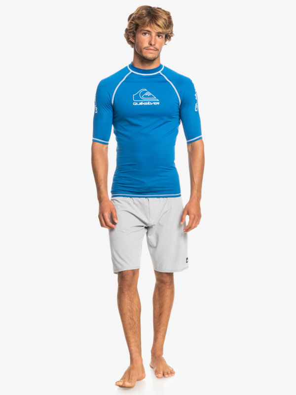 On Tour - Short Sleeve UPF 50 Rash Vest for Men  EQYWR03359