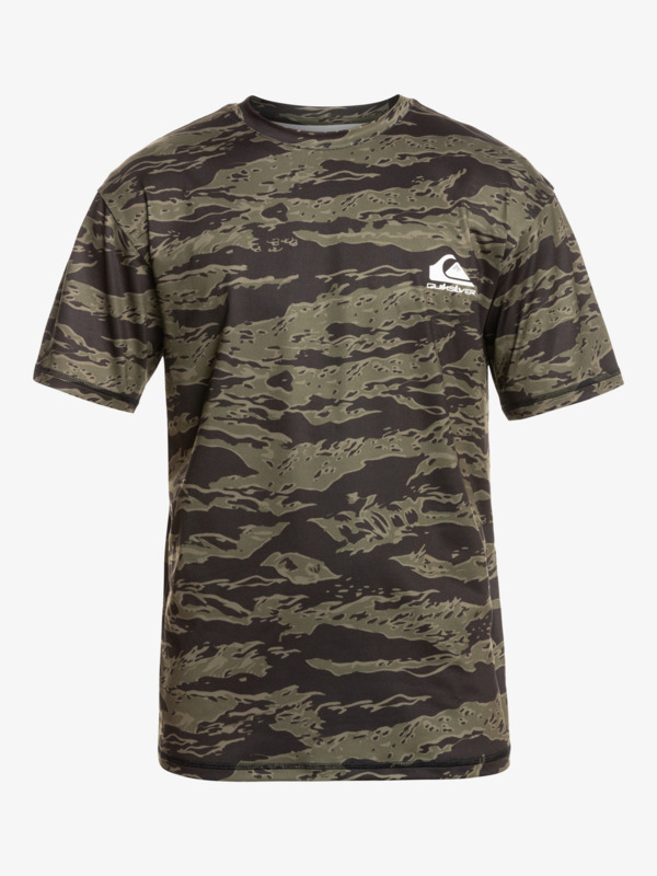 Comp Logo Surf - Short Sleeve UPF 50 Surf T-Shirt for Men  EQYWR03365