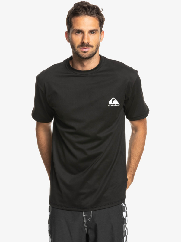 Comp Logo Surf - Short Sleeve UPF 50 Surf T-Shirt for Men  EQYWR03365