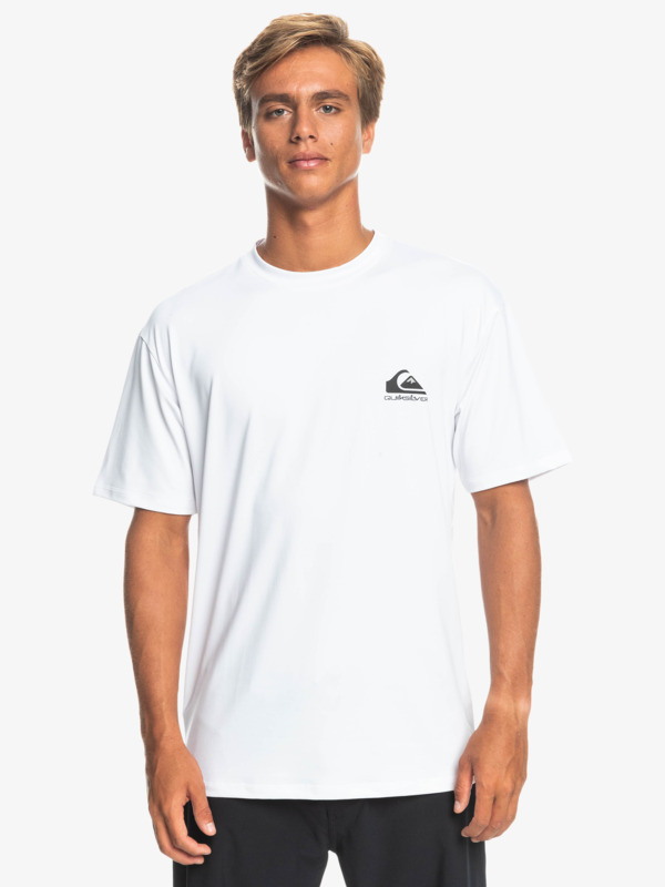 Comp Logo Surf - Short Sleeve UPF 50 Surf T-Shirt for Men  EQYWR03365