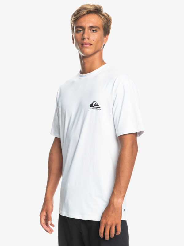 Comp Logo Surf - Short Sleeve UPF 50 Surf T-Shirt for Men  EQYWR03365