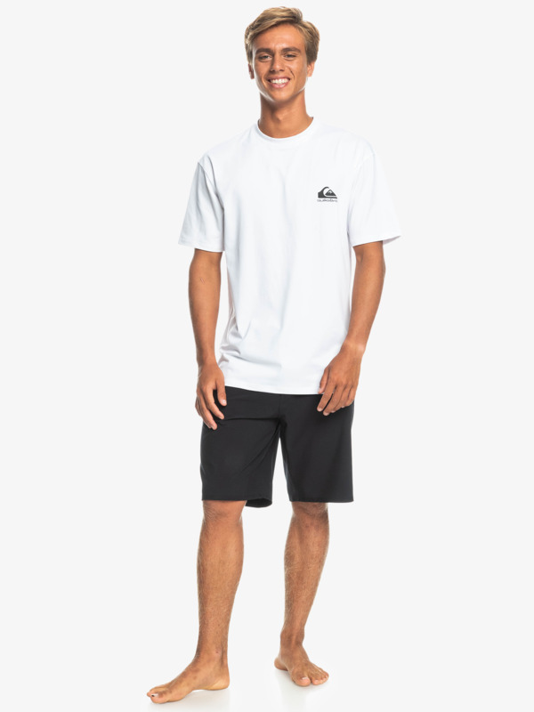Comp Logo Surf - Short Sleeve UPF 50 Surf T-Shirt for Men  EQYWR03365