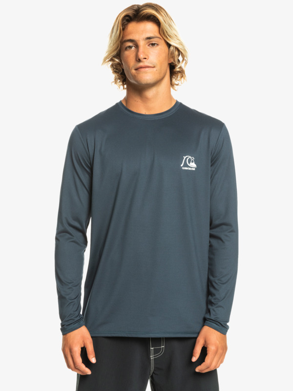 Heritage Heather - Long Sleeve UPF 50 Surf T-Shirt for Young Men  EQYWR03381