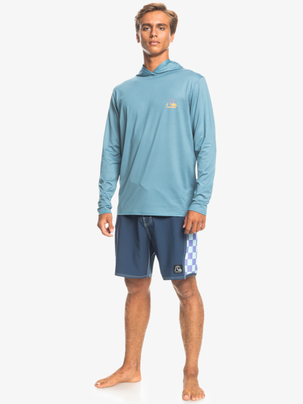 Dredge Ed - Long Sleeve UPF 50 Hooded Surf T-Shirt for Young Men  EQYWR03383