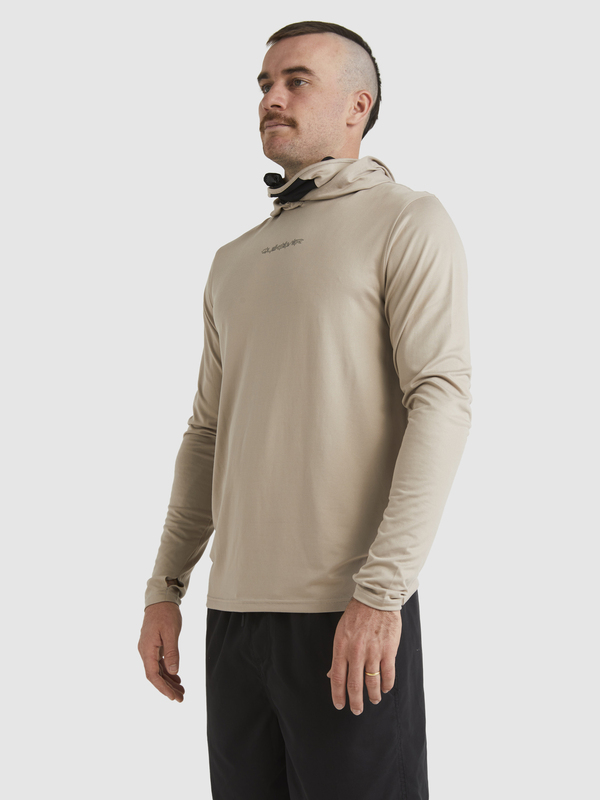 Mikey - Hooded Long Sleeve UPF 50 Surf T-Shirt for Men EQYWR03429