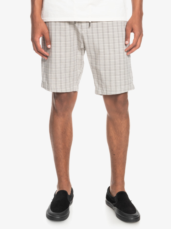 Plaid chino shorts online