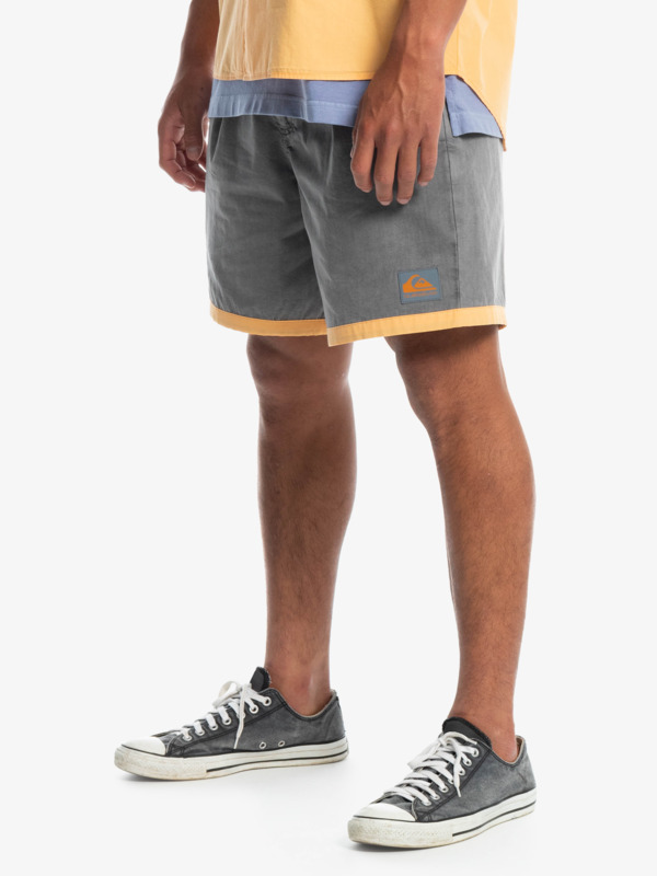 Quiksilver x Stranger Things The Mike - Pleated Shorts for Men  EQYWS03817