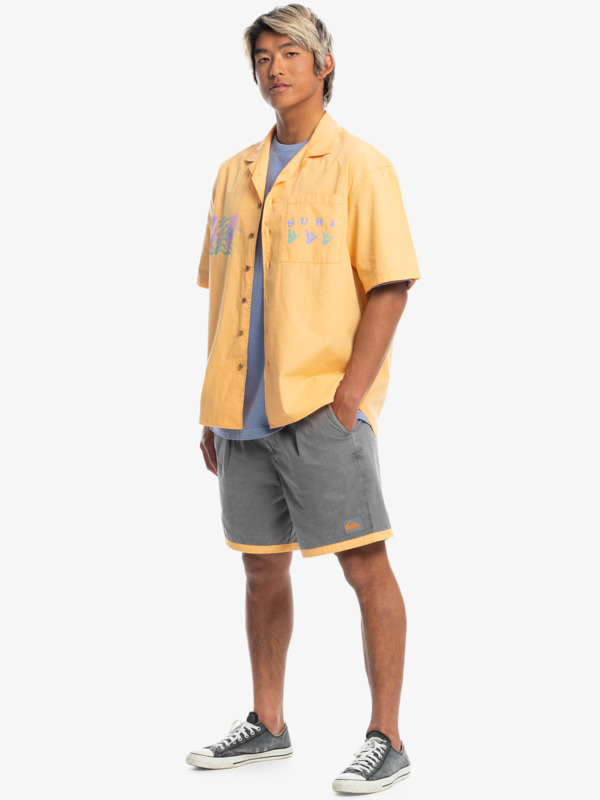 Quiksilver x Stranger Things The Mike - Pleated Shorts for Men  EQYWS03817