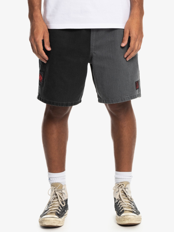 Quiksilver x Stranger Things Trailer Park - Elasticated Shorts for Men  EQYWS03820