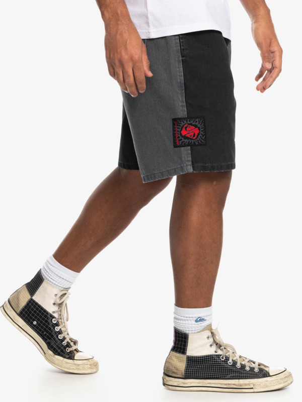 Quiksilver x Stranger Things Trailer Park - Elasticated Shorts for Men  EQYWS03820