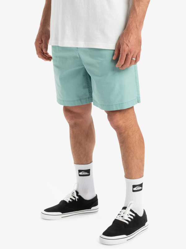 Taxer 18" - Elastic Waist Walkshorts for Men  EQYWS03877