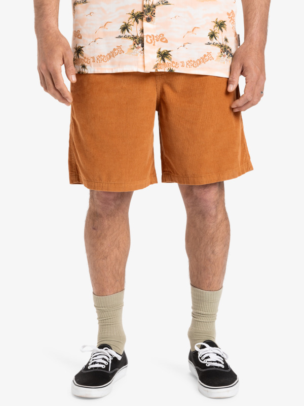 Taxer 18" - Corduroy Walkshorts for Men  EQYWS03878