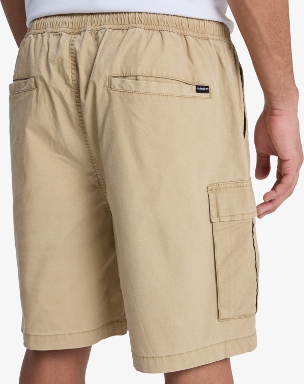 Taxer - Elasticated Cargo Shorts for Men  EQYWS03907