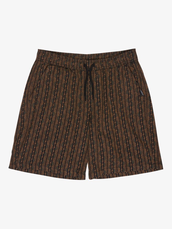 Taxer Jacquard Horizons - Elasticated Shorts for Men  EQYWS03909