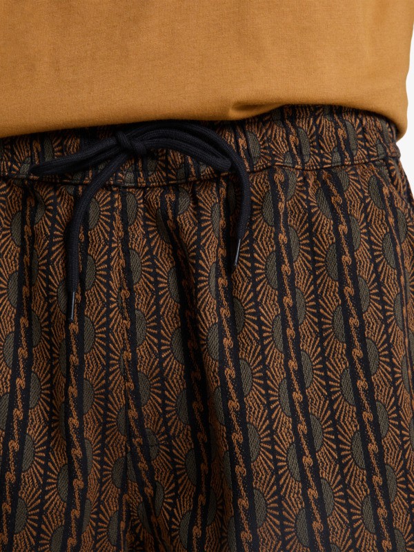 Taxer Jacquard Horizons - Elasticated Shorts for Men  EQYWS03909