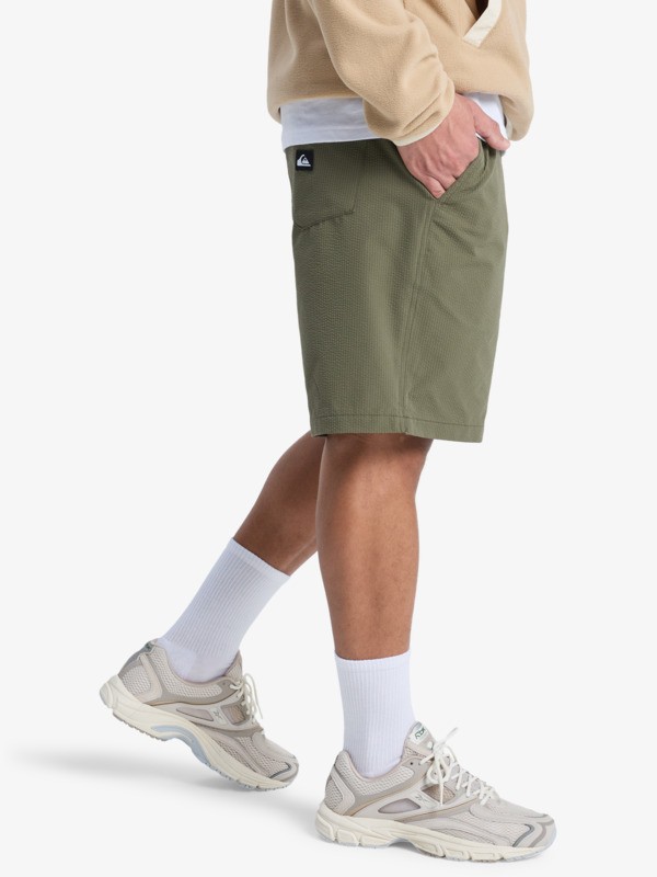 Taxer Textured - Elasticated Shorts for Men EQYWS03920