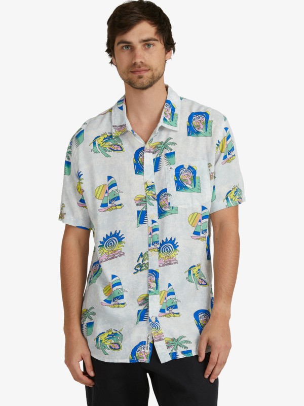 Island Pulse - Short Sleeve Shirt for Men  EQYWT04153