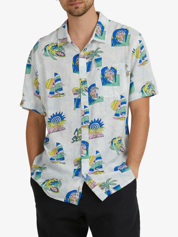 Island Pulse - Short Sleeve Shirt for Men  EQYWT04153