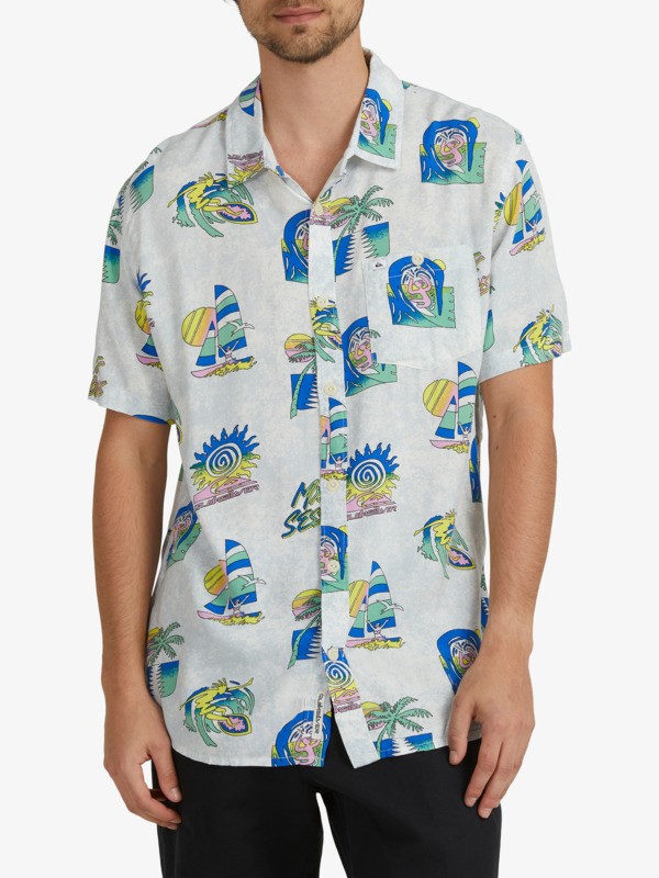 Island Pulse - Short Sleeve Shirt for Men  EQYWT04153