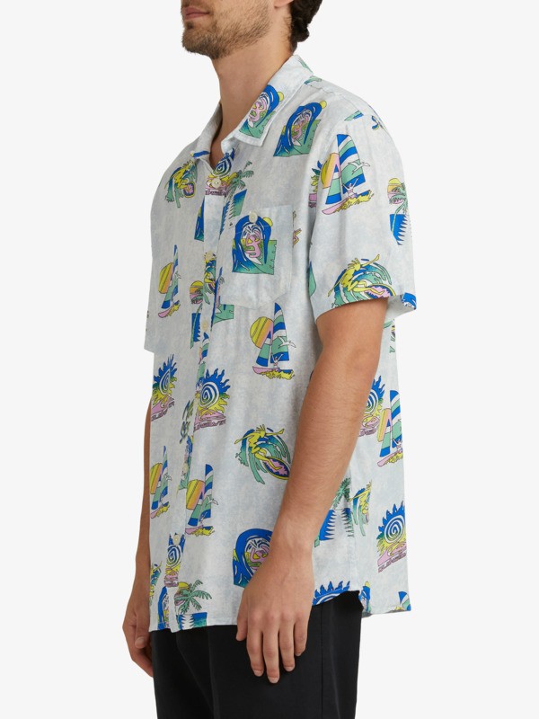 Island Pulse - Short Sleeve Shirt for Men  EQYWT04153