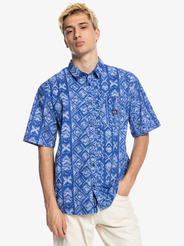 Cross Waves - Short Sleeve Shirt for Men EQYWT04225