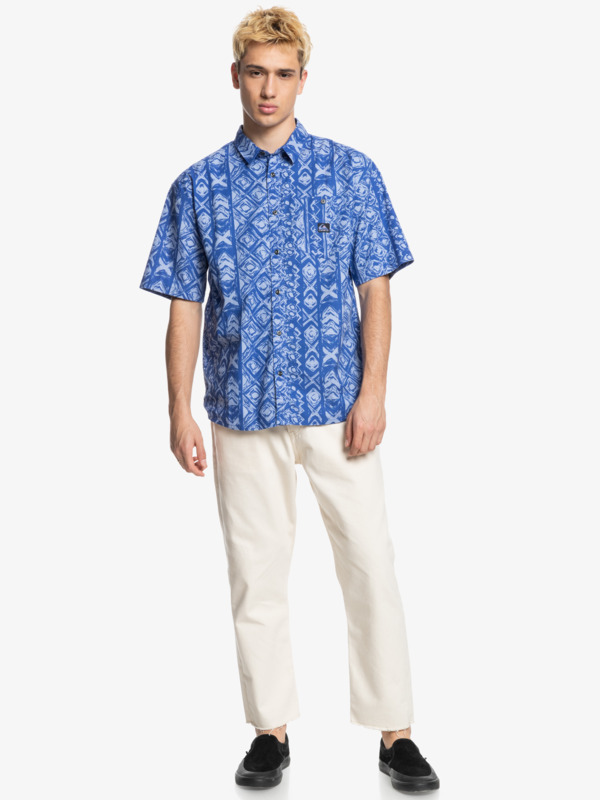 Cross Waves - Short Sleeve Shirt for Men EQYWT04225