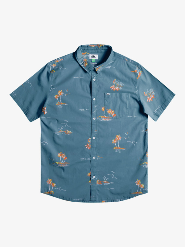 Island Time Stretch - Short Sleeve Shirt for Men  EQYWT04325