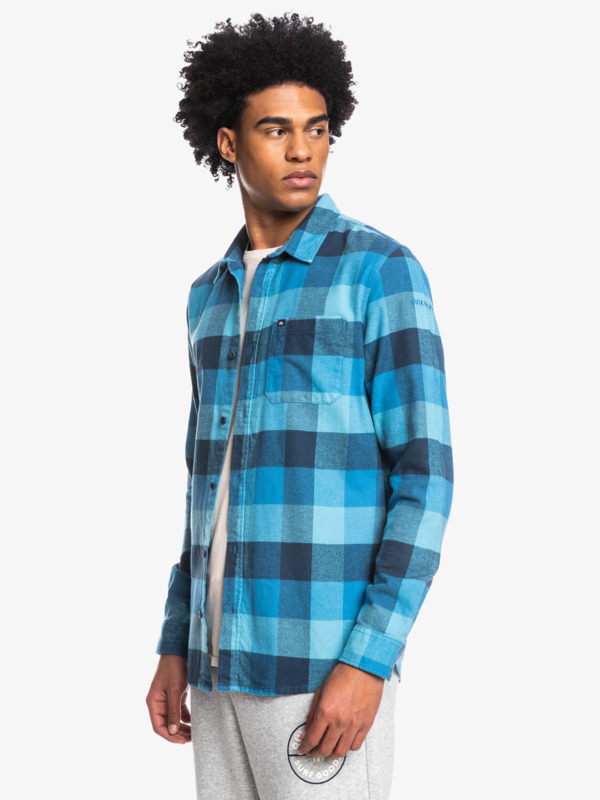 Motherfly - Long Sleeve Flannel Shirt for Men EQYWT04330