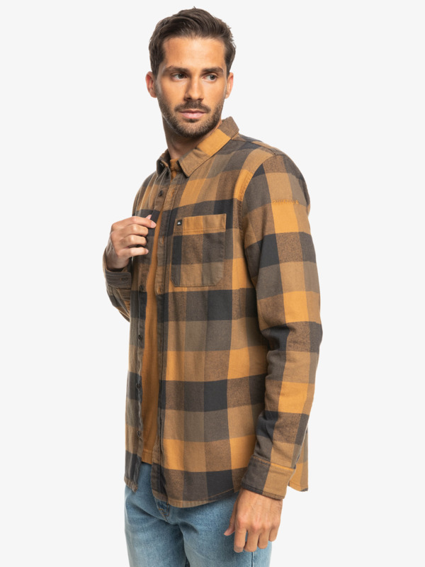 Motherfly - Long Sleeve Flannel Shirt for Men  EQYWT04330